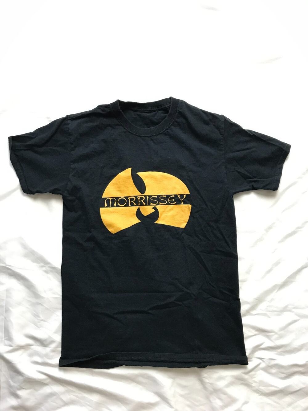 Morrissey Smiths Wu-Tang Clan Vintage Black T-Shirt Funny Small Unisex